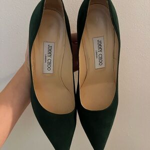 Jimmy Choo Green Heels